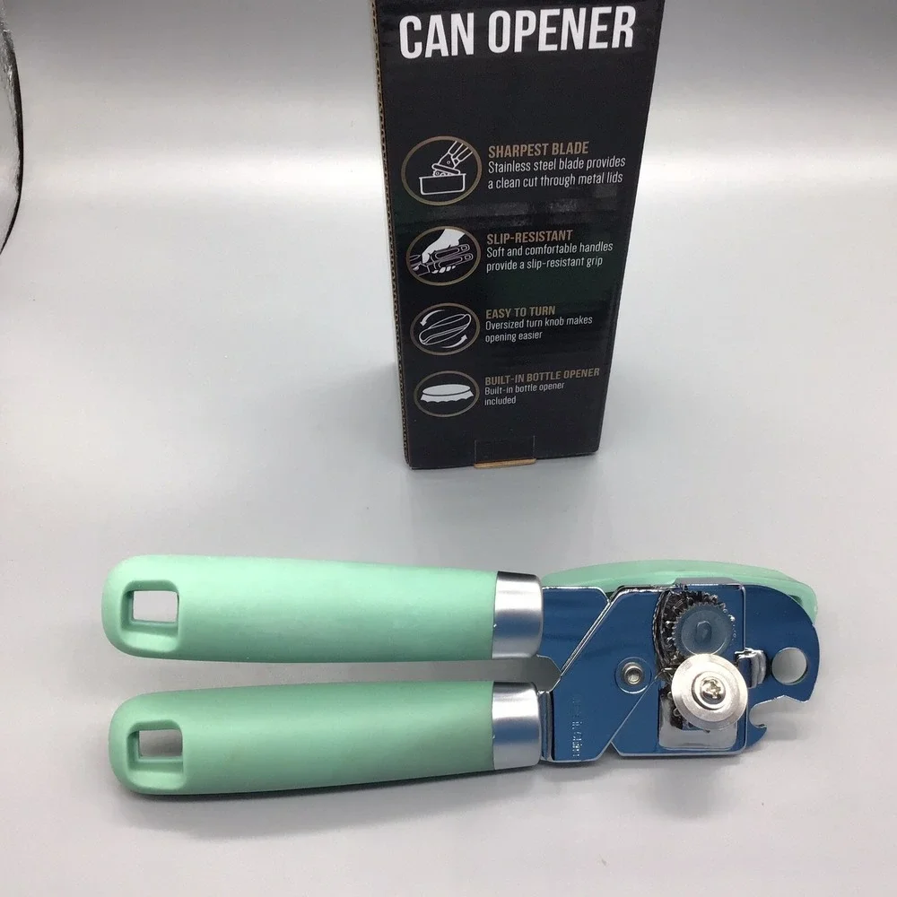 GorillaGrip Mint Green‎ Can Opener In Box